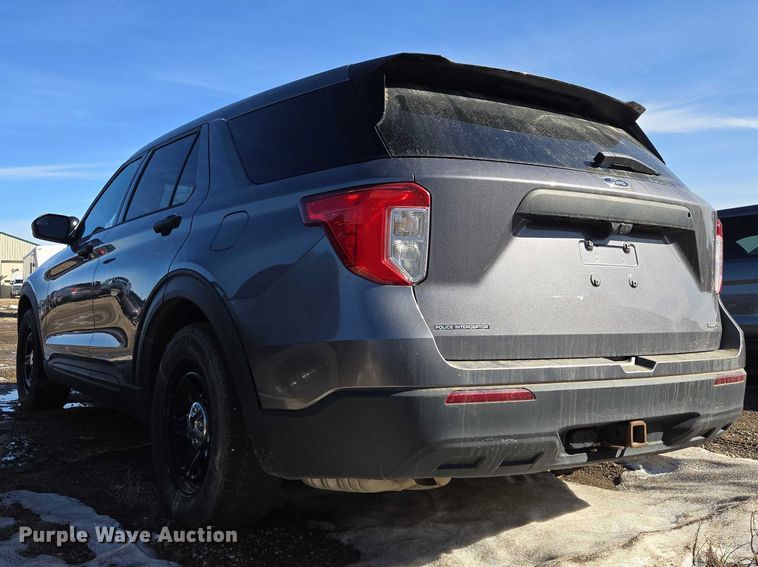 image for item EV5635 2020 Ford Explorer Police Interceptor SUV