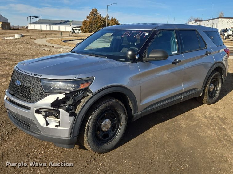 image for item EV5640 2020 Ford Explorer Police Interceptor SUV