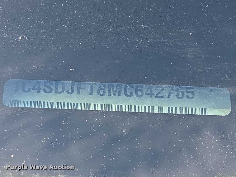 image for item EV5641 2021 Dodge Durango SSV SUV