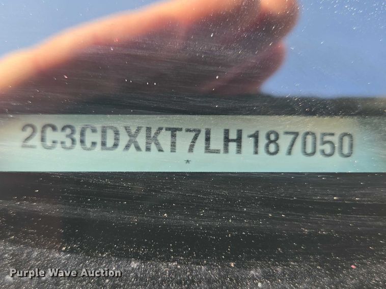 image for item EV5642 2020 Dodge Charger Police 