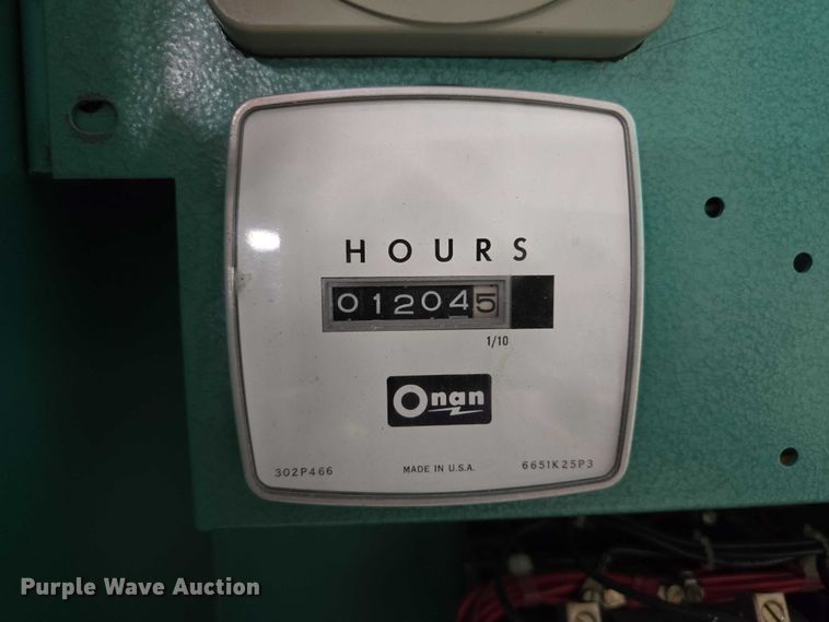 image for item EV5643 Onan 12.5JC-3CR generator