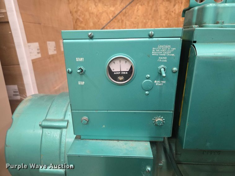 image for item EV5643 Onan 12.5JC-3CR generator