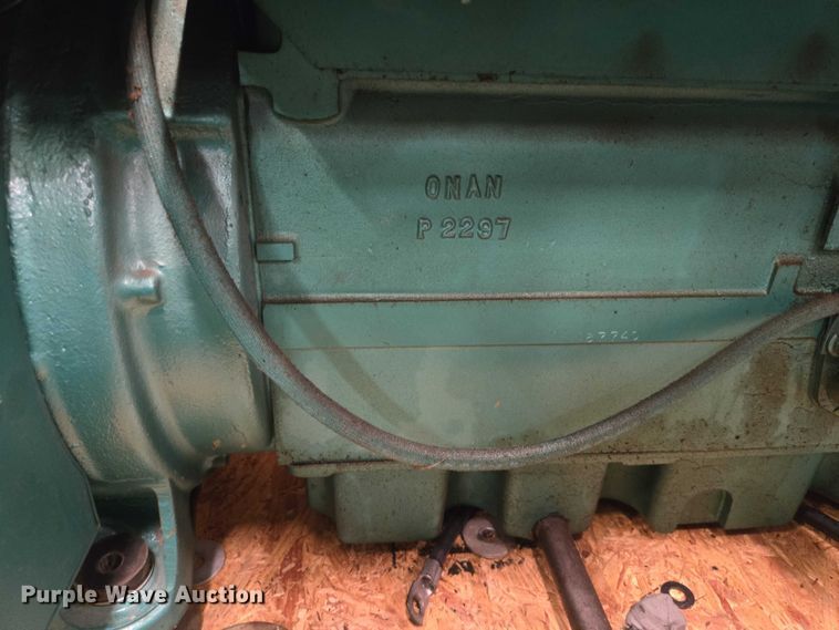 image for item EV5643 Onan 12.5JC-3CR generator