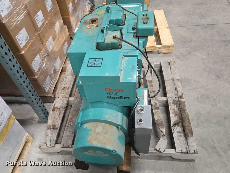 image for item EV5645 Onan 15JCB generator