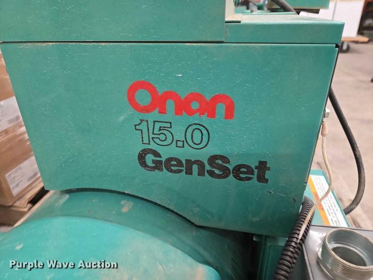 image for item EV5645 Onan 15JCB generator