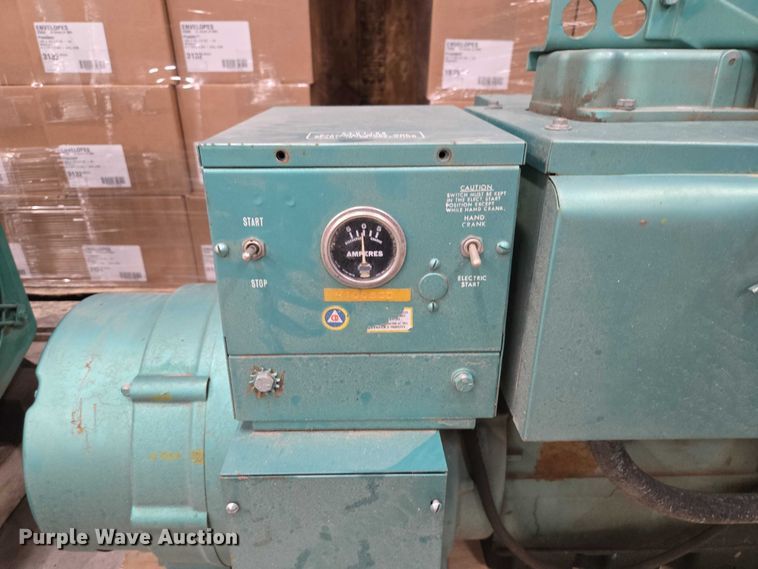 image for item EV5646 Onan 12.5JC-3CR generator