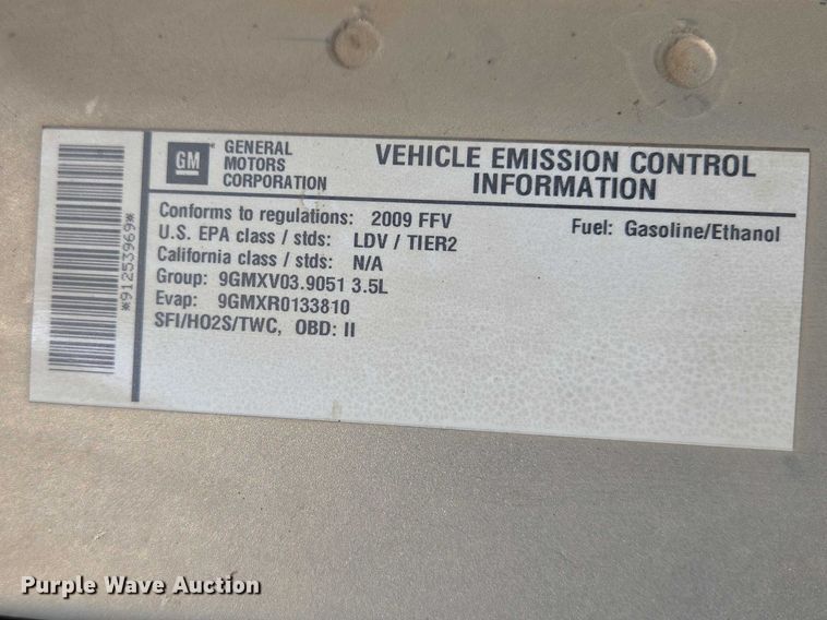 image for item EV5668 2009 Chevrolet Impala 