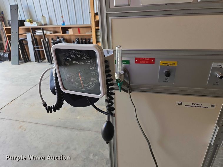 image for item EV5671 2012 Hospital Systems Cogent Training Headwall medical headwall unit