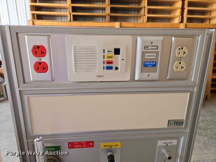image for item EV5671 2012 Hospital Systems Cogent Training Headwall medical headwall unit