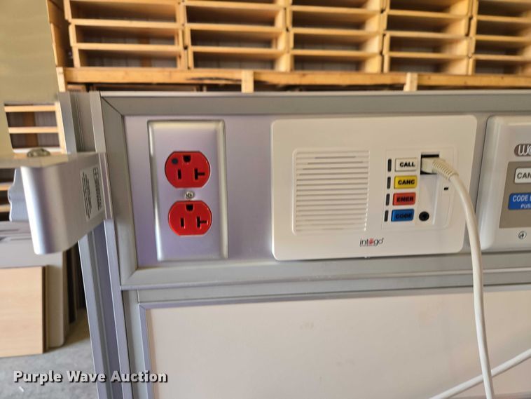 image for item EV5672 2012 Hospital Systems Cogent Training Headwall medical headwall unit