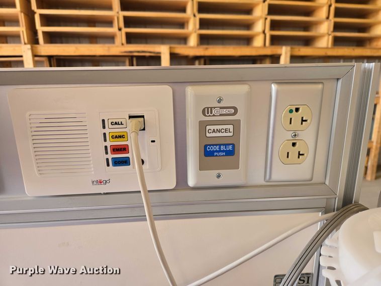 image for item EV5672 2012 Hospital Systems Cogent Training Headwall medical headwall unit