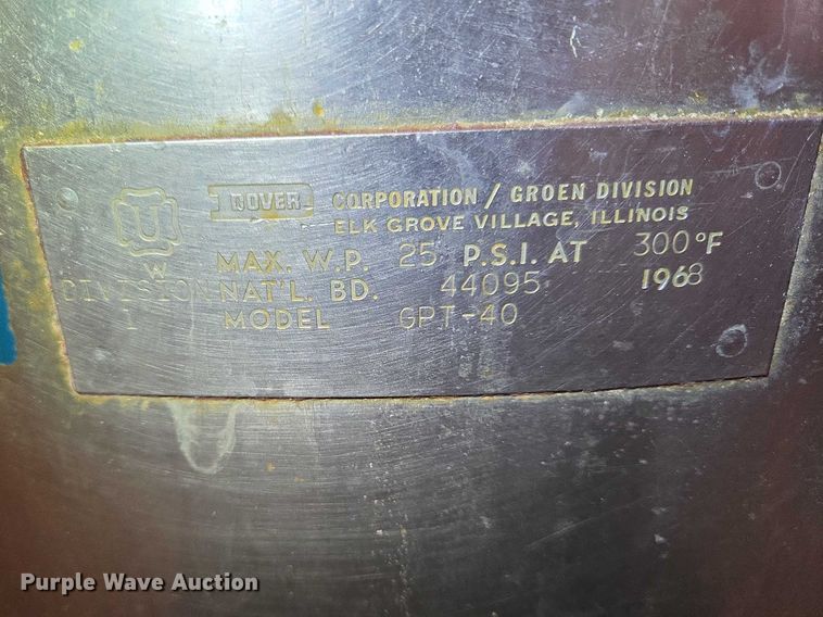 image for item EV5682 Groen GPT-40 steam kettle