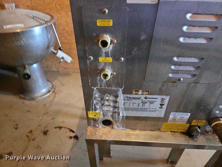 image for item EV5683 Cleveland 22CET6.1 steamer