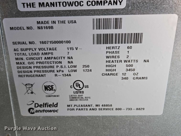 image for item EV5690 Manitowoc trays