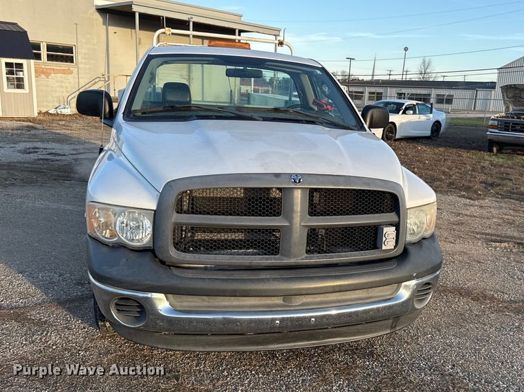 image for item EV7602 2005 Dodge Ram 2500 utility bed pickup truck