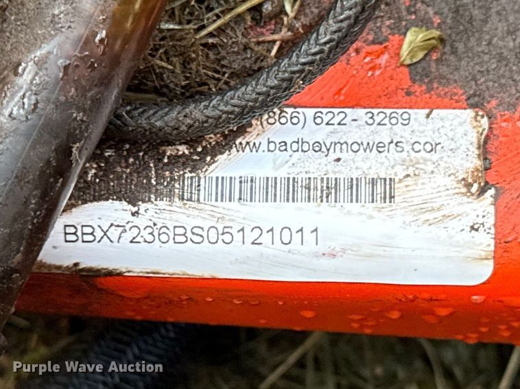 image for item EV7638 Bad Boy Outlaw 36 Pro ZTR lawn mower