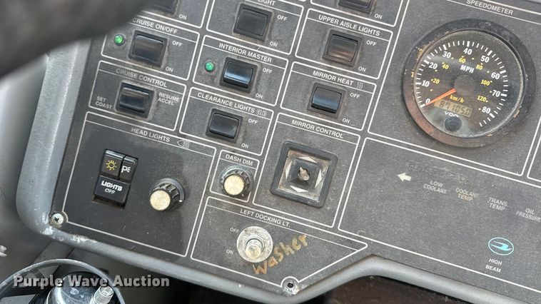 image for item FB0725 1999 Blue Bird Commercial Bus coach bus