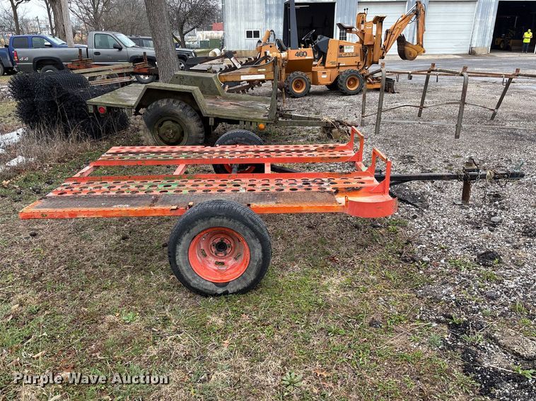 image for item FB3203 Shop built utility trailer