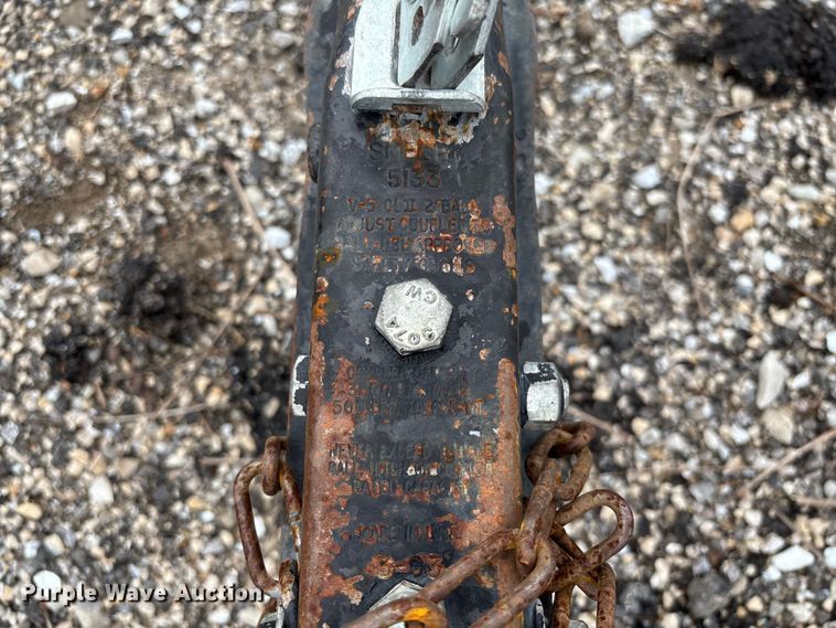 image for item FB3203 Shop built utility trailer