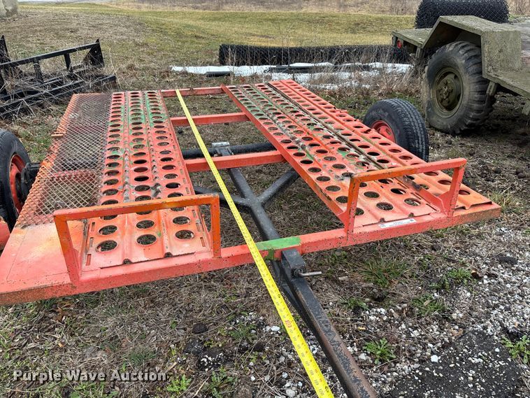 image for item FB3203 Shop built utility trailer