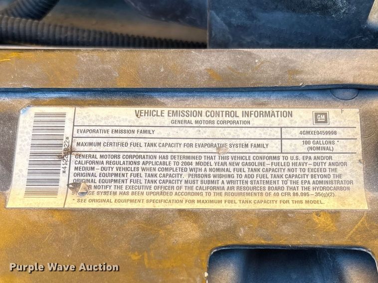 image for item FB3221 2004 Chevrolet Express 3500 school bus