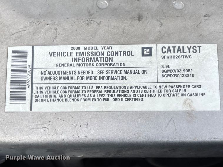 image for item FB3231 2008 Chevrolet Impala Police Cruiser 