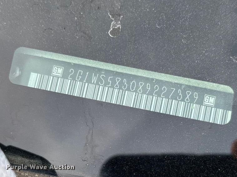 image for item FB3231 2008 Chevrolet Impala Police Cruiser 