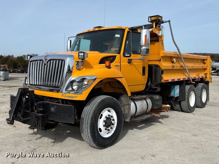 image for item FB3236 2013 International 7500 dump truck
