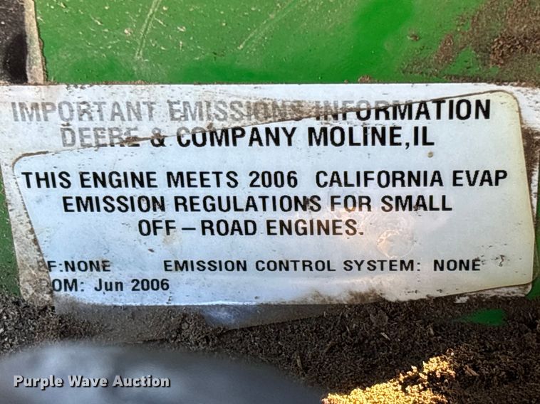 image for item FB3254 John Deere 777 Ztrak ZTR lawn mower