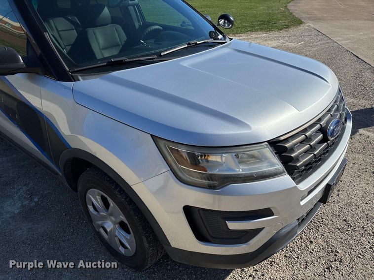 image for item FB3256 2017 Ford Explorer Police Interceptor  SUV