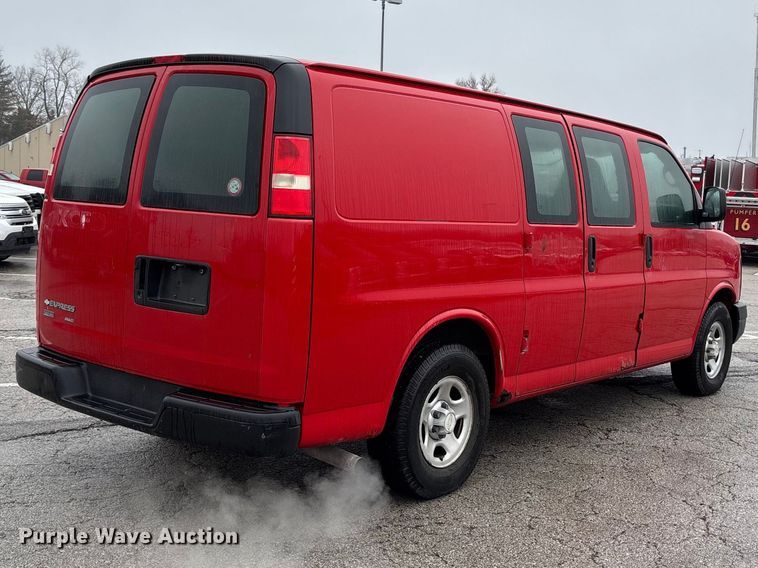 image for item FB3551 2007 Chevrolet Express 1500 van