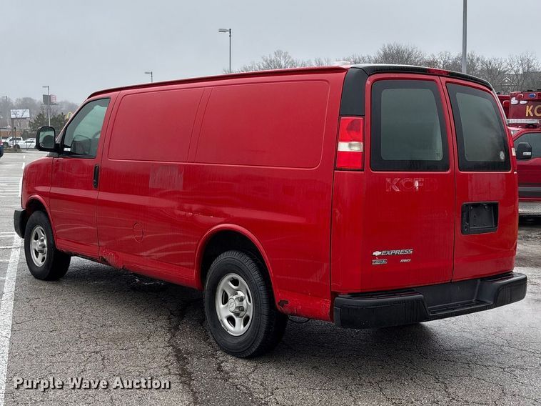 image for item FB3551 2007 Chevrolet Express 1500 van