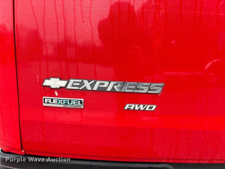 image for item FB3551 2007 Chevrolet Express 1500 van