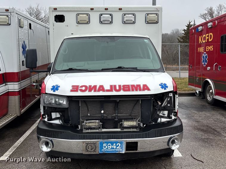 image for item FB3552 2014 Chevrolet Express G4500 ambulance