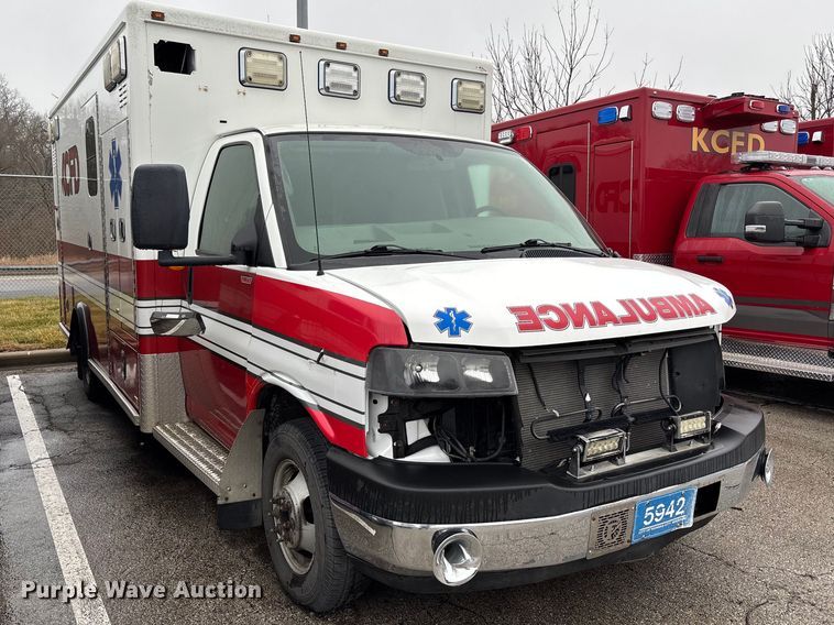 image for item FB3552 2014 Chevrolet Express G4500 ambulance