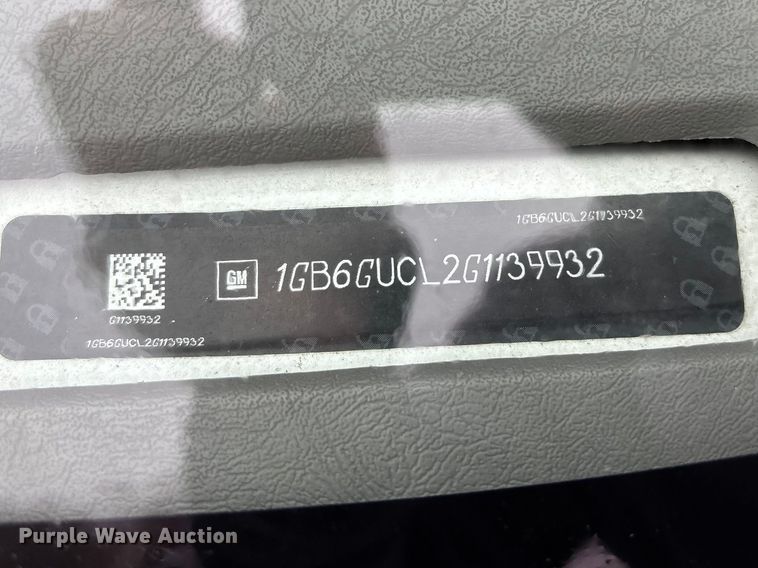 image for item FB3553 2016 Chevrolet Express G4500 ambulance