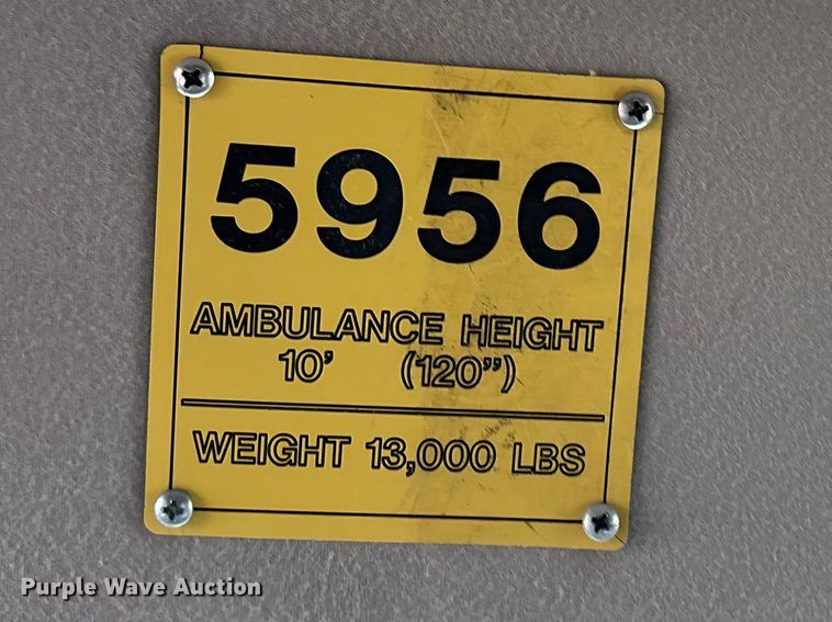 image for item FB3554 2016 Chevrolet Express G4500 ambulance