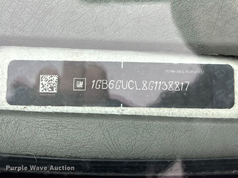 image for item FB3554 2016 Chevrolet Express G4500 ambulance