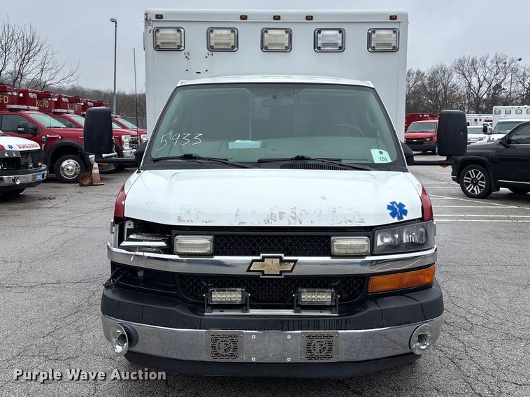 image for item FB3555 2016 Chevrolet Express G4500 ambulance