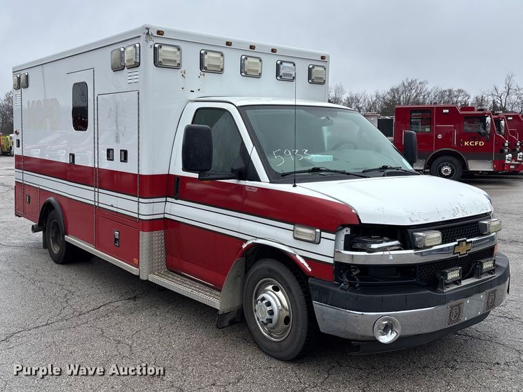 image for item FB3555 2016 Chevrolet Express G4500 ambulance