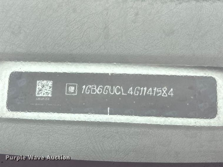 image for item FB3555 2016 Chevrolet Express G4500 ambulance