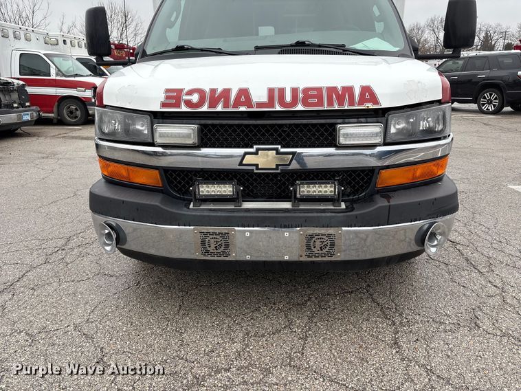 image for item FB3556 2016 Chevrolet Express G4500 ambulance