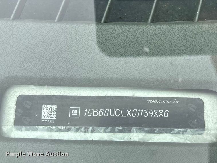 image for item FB3557 2016 Chevrolet Express G4500 ambulance