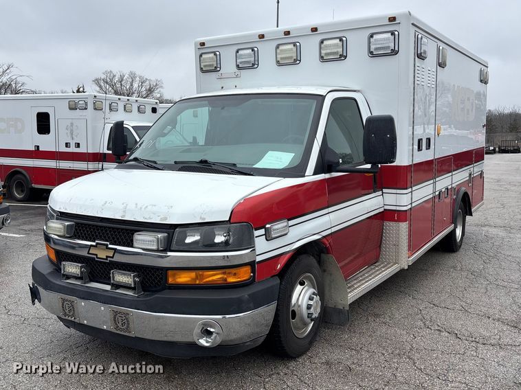 image for item FB3558 2016 Chevrolet Express G4500 ambulance