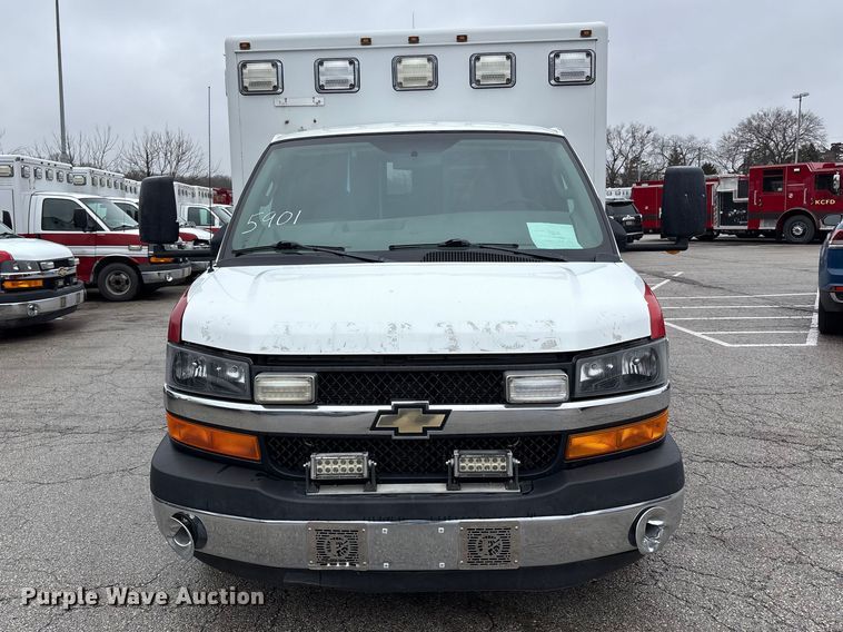 image for item FB3558 2016 Chevrolet Express G4500 ambulance
