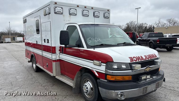 image for item FB3560 2016 Chevrolet Express G4500 ambulance