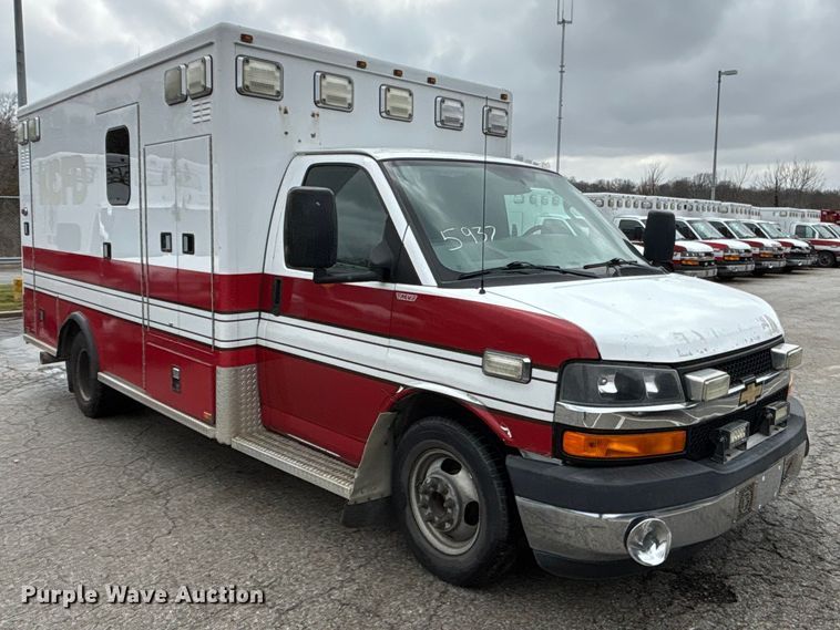 image for item FB3561 2016 Chevrolet Express G4500 ambulance