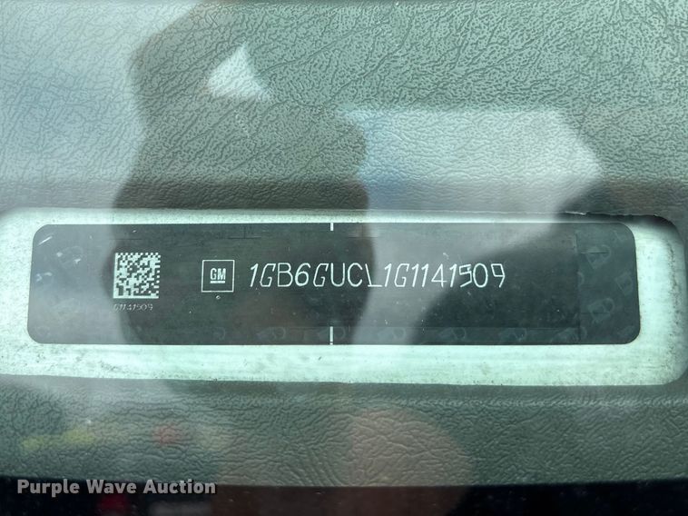 image for item FB3561 2016 Chevrolet Express G4500 ambulance