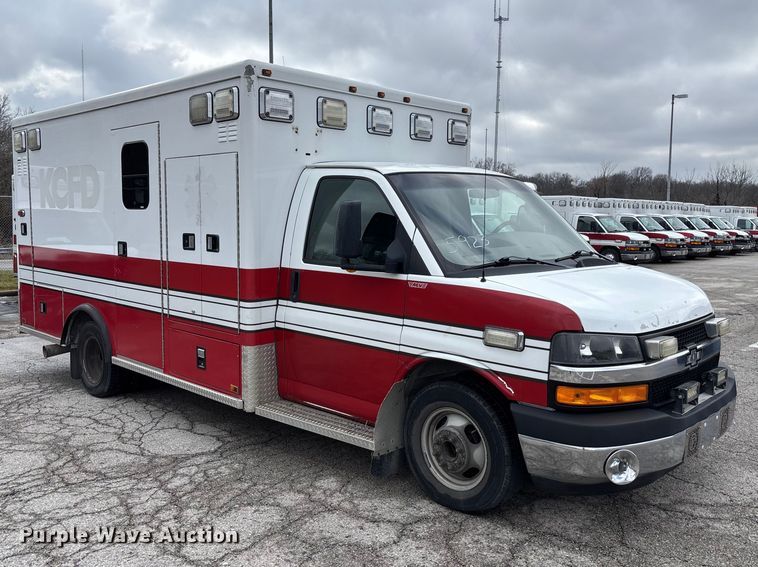 image for item FB3562 2016 Chevrolet Express G4500 ambulance