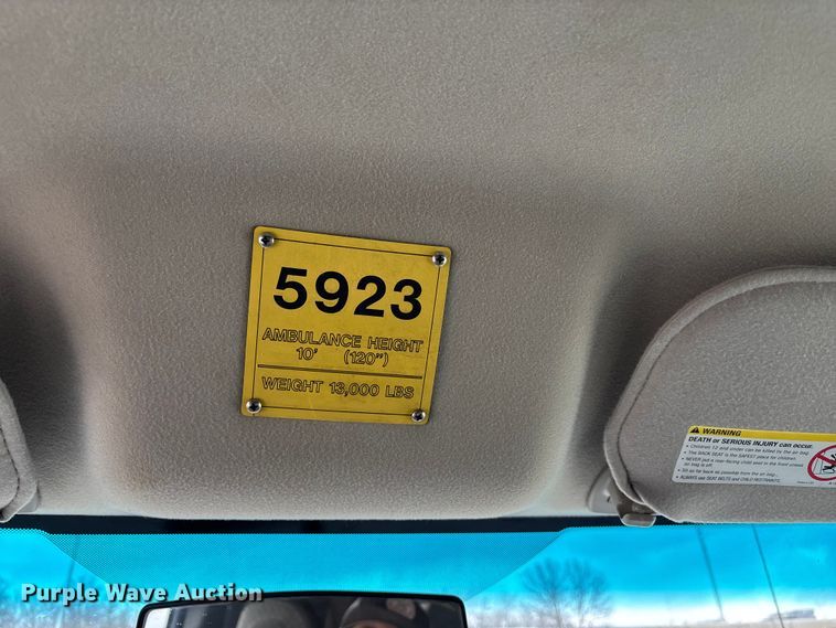 image for item FB3562 2016 Chevrolet Express G4500 ambulance